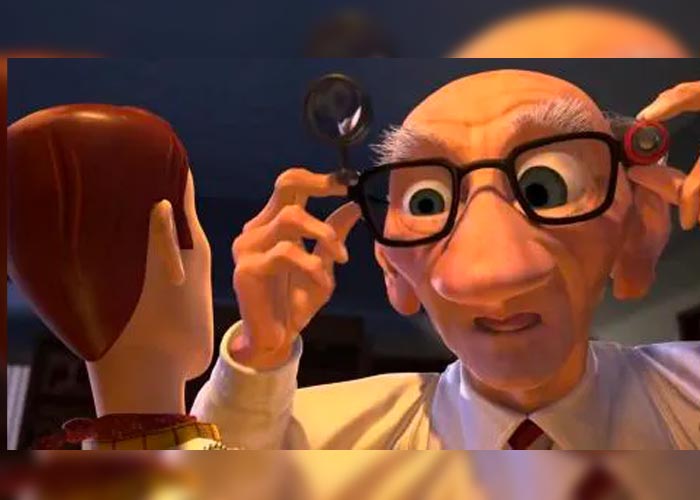 Recrean al detalle en acción real, Woody en Toy Story 2