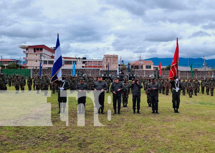 Se realizó traspaso de mando en el primer comando militar regional en Estelí