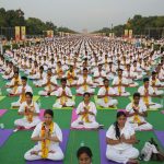 Celebración del 21 de junio 'Día Internacional del Yoga'