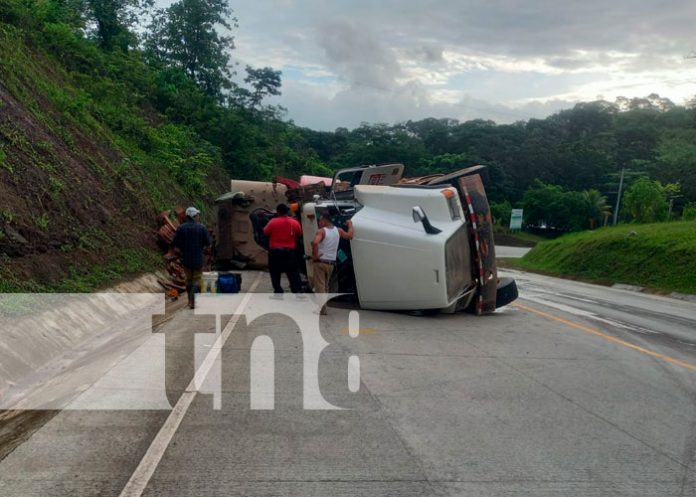 Accidente de tránsito en la Carretera Matiguás-Río Blanco