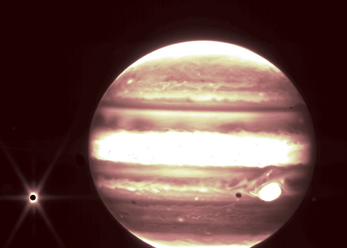 NASA: James Webb brinda impresionantes imágenes de Jupiter