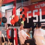 Gran vigilia revolucionaria en víspera de la celebración del 43/19 en Nandaime