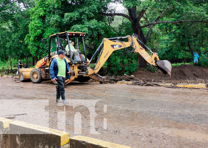 Rivas: Inician labores de mitigación tras afectaciones por tormenta Bonnie