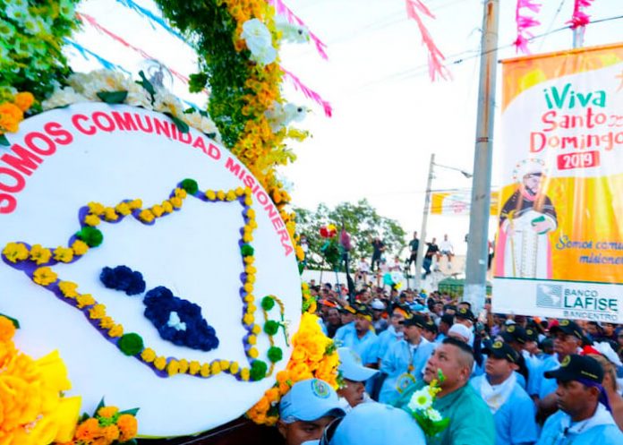 Santo Domingo listo para su tradicional recorrido por Managua