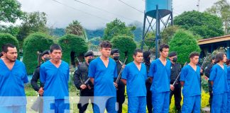 Policía Nacional captura a delincuentes en Jinotega