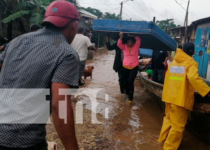 Autoridades de El Rama dan respuestas a familias afectadas por inundaciones