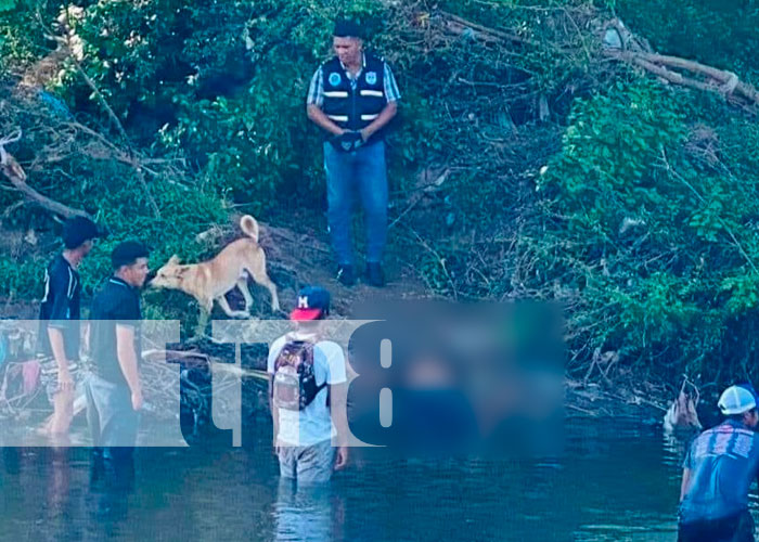 Encuentran a joven sin vida en aguas del Río Gallo en Somotillo