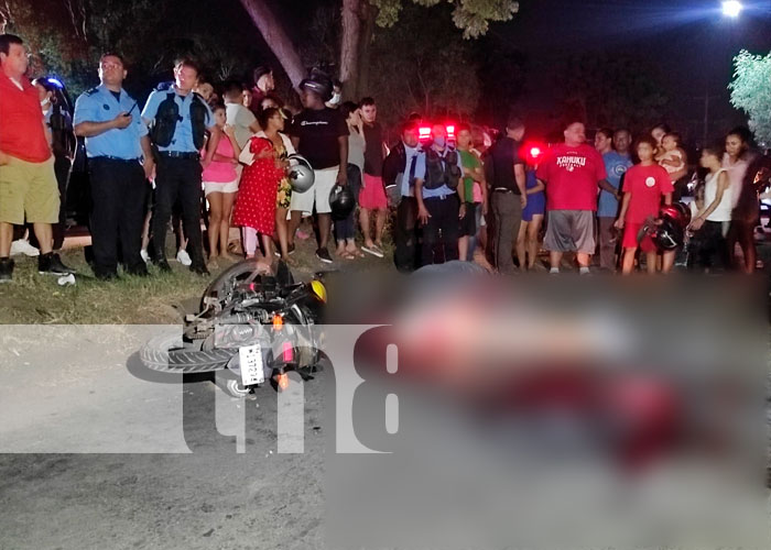 Conductor se fuga tras causar la muerte de un motociclista en Managua