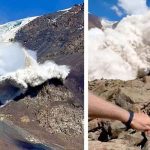 ¡La vieron pálida! Turistas casi mueren por una avalancha en Kirguistán