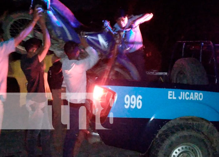 Varios lesionados en accidente de tránsito en El Jicaro, Nueva Segovia