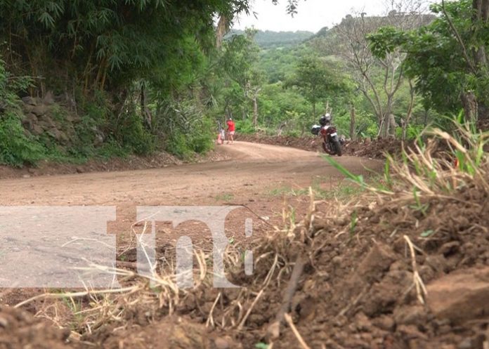 Inauguración de camino beneficia a familias de la zona rural de Estelí