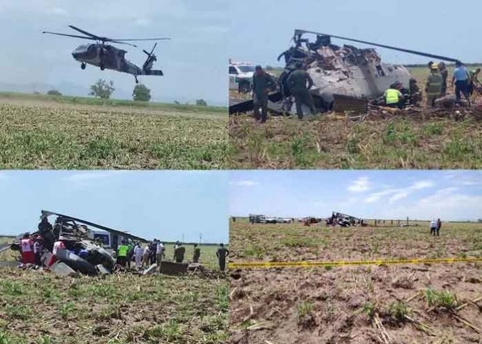 Al menos 3 muertos se registran tras la caída de helicóptero en México
