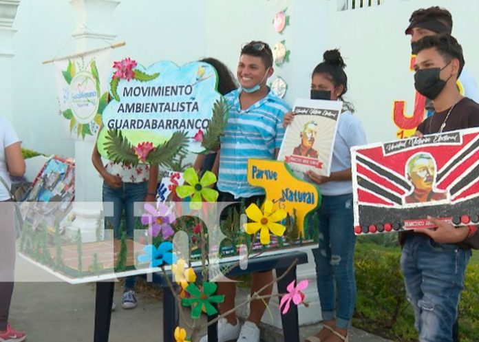 Jóvenes remarcan historia de Nicaragua a través del Eco-Revolución