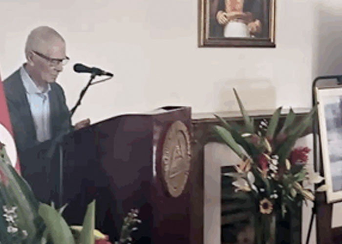 Embajador de Cuba y otros, celebran el 43/19 en Costa Rica