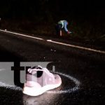 Motociclista perece en accidente de transito en Carretera Masaya-Granada