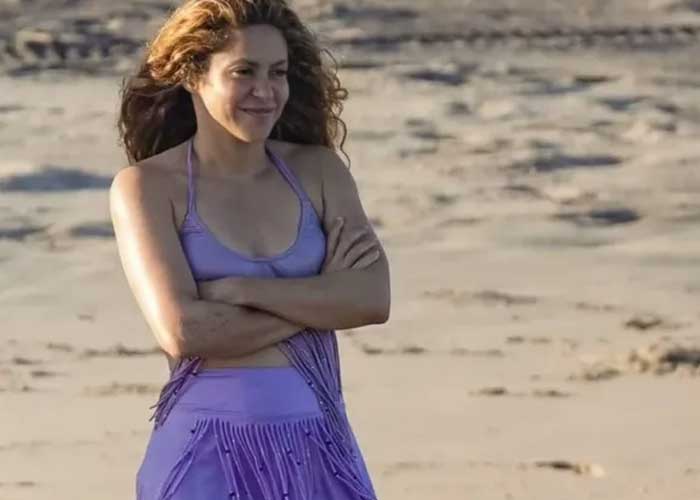 ¡Más feliz que nunca! Shakira vista con hijos en playa de México