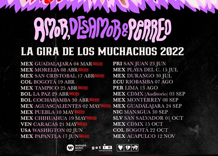 Nicaragua disfrutará de concierto de Piso 21 en su gira Amor, Desamor & Perreo.