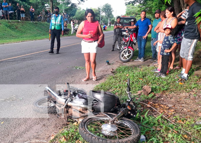 Sujeto pierde la vida en accidente de tránsito en Rivas