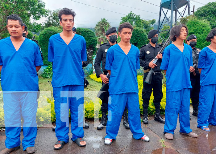 Policía Nacional captura a delincuentes en Jinotega