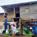 COMUPRED visita comunidades de Río Escondido para constatar situación de las familias