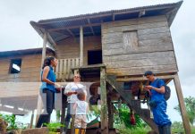 COMUPRED visita comunidades de Río Escondido para constatar situación de las familias