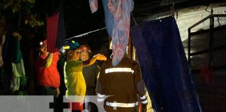 Vivienda en Chinandega toma fuego mientras sus propietarios asistían a culto