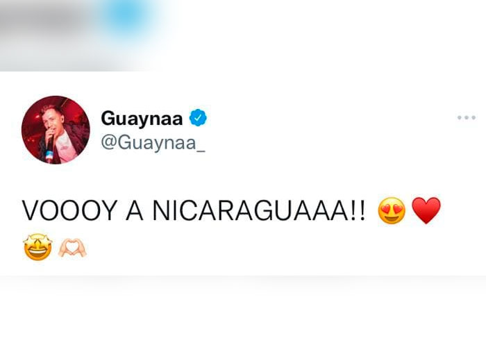 ¿Será que Guaynaa visite Nicaragua? Esto sabemos