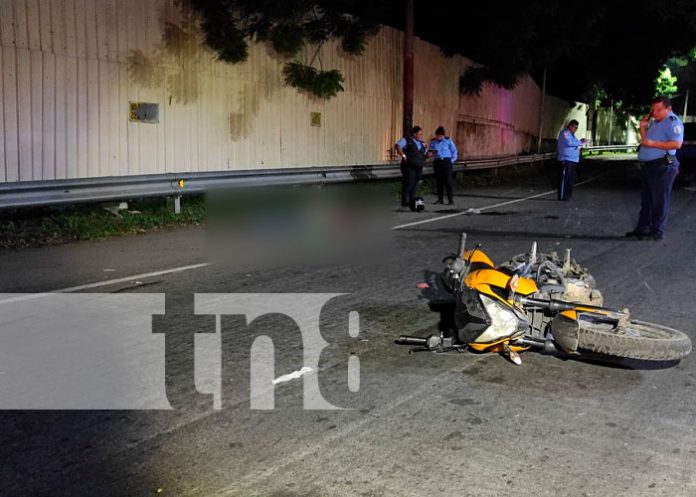Accidente de tránsito en Managua deja un muerto y un lesionado