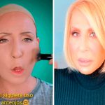 Tiktoker se maquilla como Laura Bozzo y su transformación se viraliza