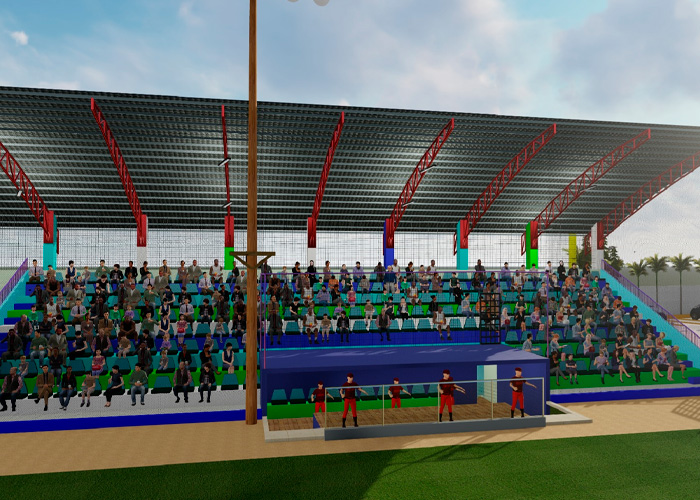 Inician la segunda etapa en estadio de béisbol de Nandaime