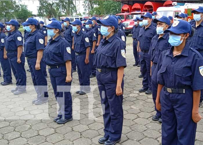 Nicaragua: Capacitan a bomberos que estarán al servicio en nuevas estaciones