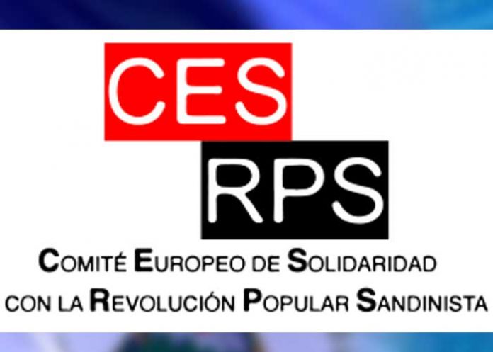 Saludo del Comité Europeo de Solidaridad para Nicaragua