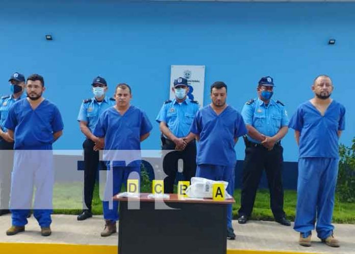 Foto: Capturan a 4 sujetos asociados al crimen organizado en Managua - TN8