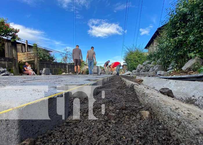 Proyecto de mejoramiento vial llega La Perla, Jinotega 