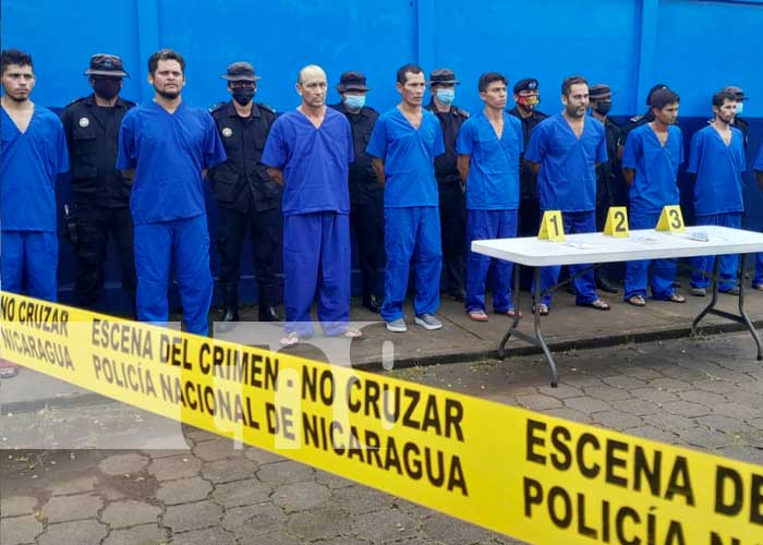10 presuntos delincuentes fueron detenidos en Río San Juan