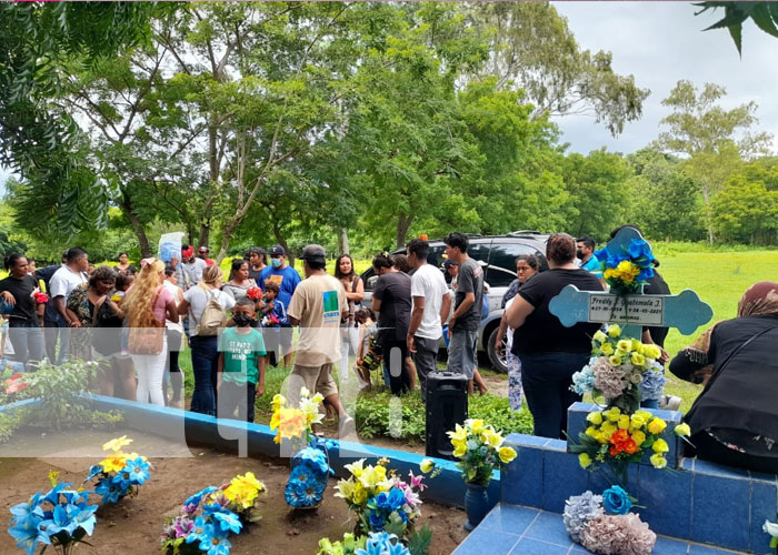  Último adiós a niño de 3 años que falleció al caer en un pozo en Managua