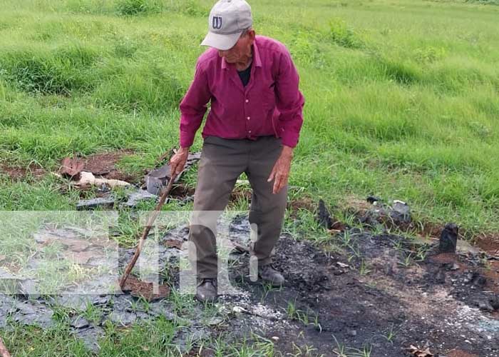 Anciano reclama el robo de su vivienda en Tipitapa