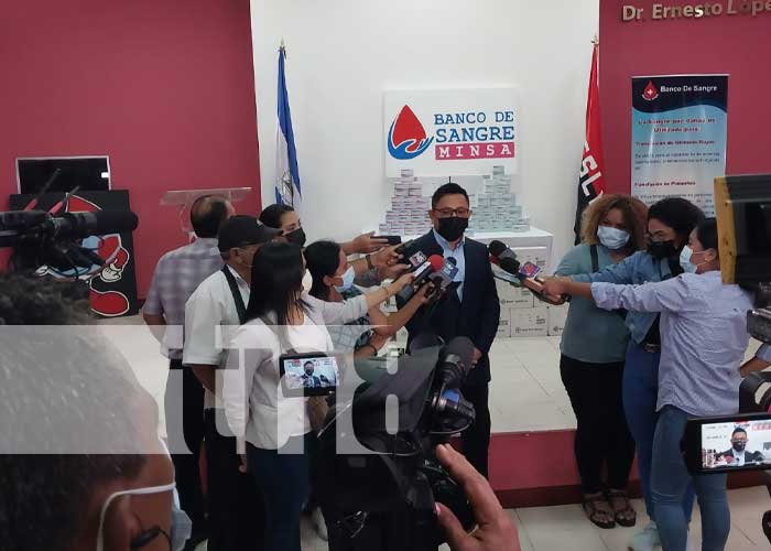 Donación de factores de coagulación al Banco de Sangre en Nicaragua
