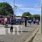 Operativo antidrogas en el barrio Jonathan González, Managua