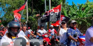 Familias de Chinandega conmemoran la huida de Somoza de Nicaragua