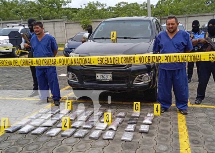 Incautación de más de 40 kilos de cocaína en Boaco