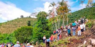 ¡Trágico! Ocho niños atrapados tras un alud en escuela rural en Colombia