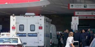 Mujer desata tiroteo en aeropuerto de Dallas, resulta herida y es detenida