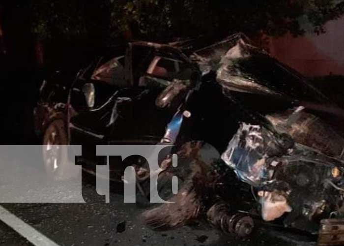 Accidente de tránsito en Diriamba, Carazo