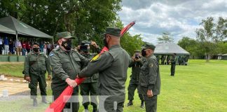 Acto por 2do Comando Militar Regional del Ejército de Nicaragua