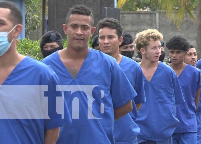 Captura de sujetos por presuntamente cometer delitos en Estelí