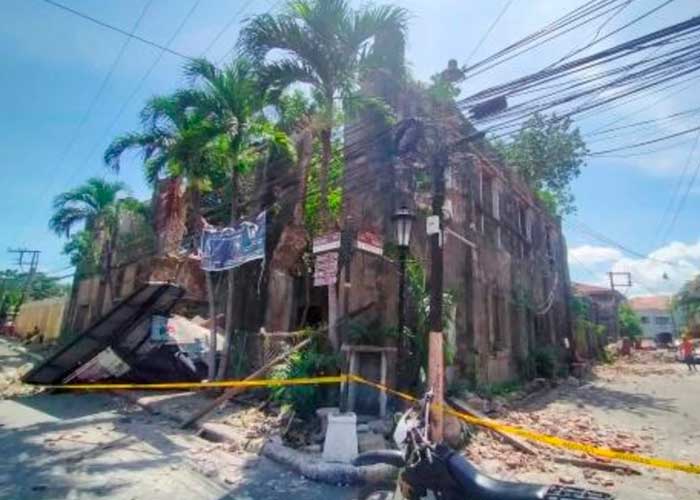 Potente sismo de magnitud 7.0 en Filipinas deja al menos cinco muertos