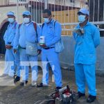 Jornada de fumigacion y abatización en Managua