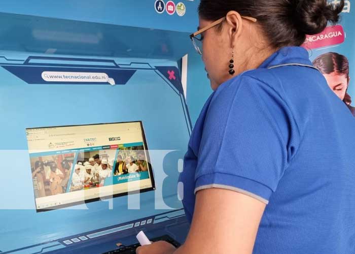 Nueva tecnología para los usuarios en el INATEC Nicaragua