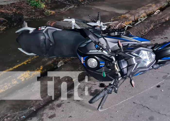 Exceso de velocidad provoca muerte de motociclista en Managua